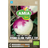 Hectarul - Seminte Nap Globe Purple Top BIO AMIA 1gr